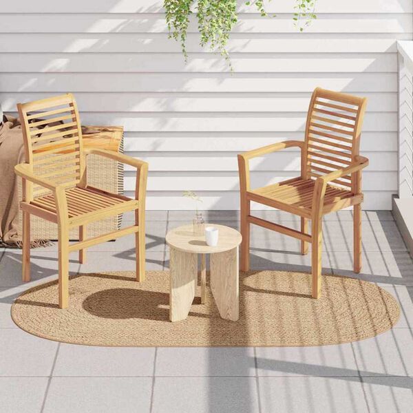 vidaXL Teppe ZIZUR Brun 200 x 100 cm Polypropen