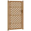vidaXL Hageport 100x200 cm v&aelig;rbestandig st&aring;lkorsdesign