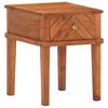 vidaXL Nattbord 40x40x50 cm heltre akasie
