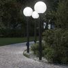vidaXL Pullertlamper med sensor og stikkontakt 3 stk 120 cm svart IP44
