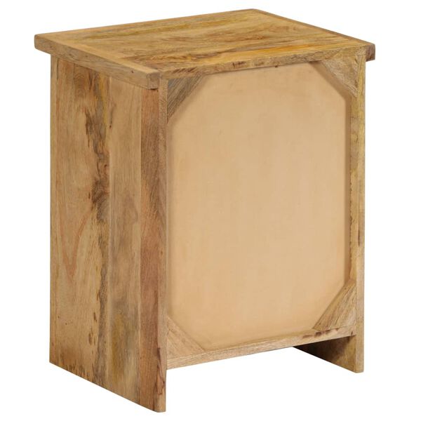 vidaXL Nattbord heltre mango 40x30x50 cm