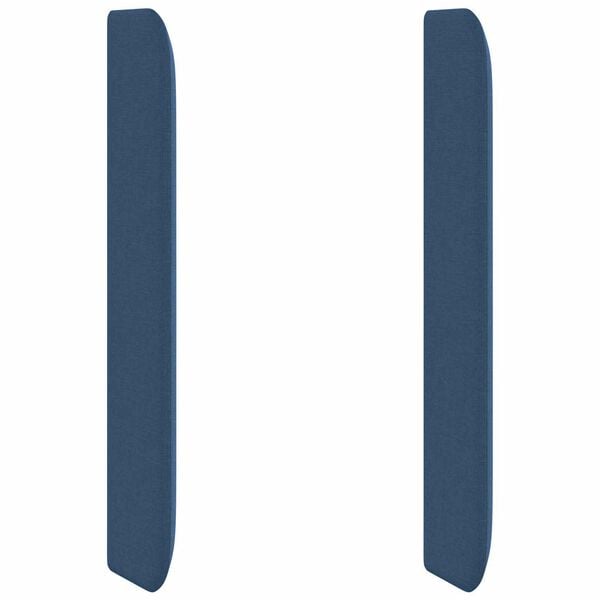 vidaXL Hodegjerde &Oslash;re Bl&aring; 80 x 16 x 4 cm stoff