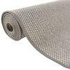 vidaXL Teppeløper sisal-utseende platina 50x300 cm
