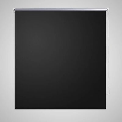 Mørkeleggingsrullegardin 40 x 100 cm Svart
