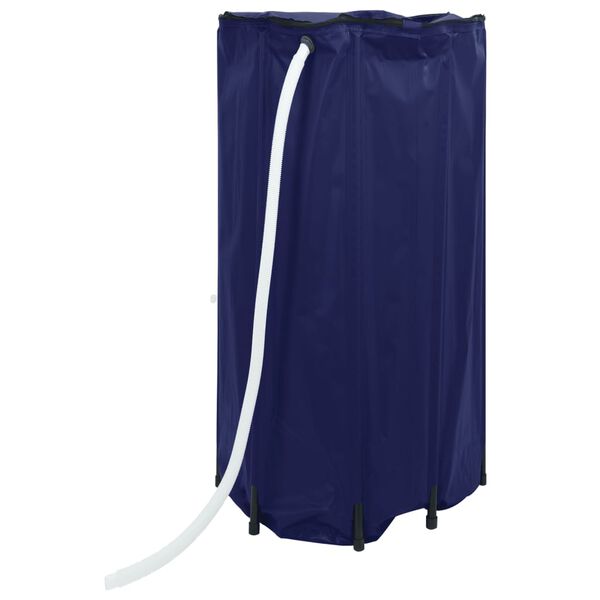 vidaXL Vanntank med kran sammenleggbar 380 L PVC