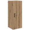 vidaXL Veggskap Artisan Eik 34,5 x 34 x 90 cm Konstruert tre