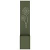 vidaXL Hageprivat skjerm Olivengrønn 32 x 140 cm Kaldvalsestål