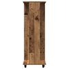 vidaXL Garderobeskap Gamle tre 102 x 38 x 110 cm Konstruert tre