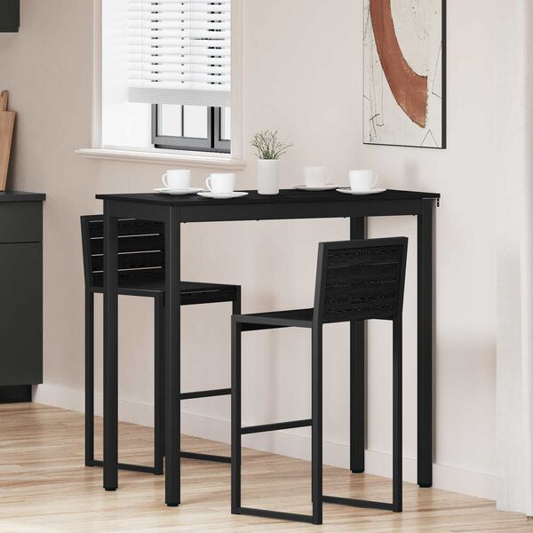 vidaXL St&aring;ende Bar Bord Konstruert tre