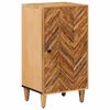 vidaXL Oppbevaringsskap Brun 40 x 33,5 x 75 cm Massiv mango tre