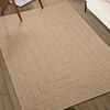vidaXL Teppe ZIZUR beige 80x250 cm jute-utseende innend&oslash;rs og utend&oslash;rs