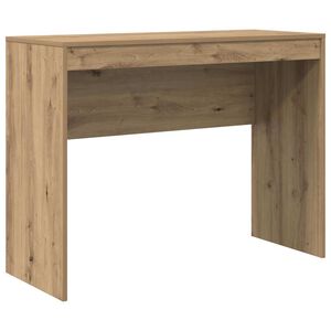 vidaXL Skrivebord Artisan Eik 100 x 40 x 76 cm