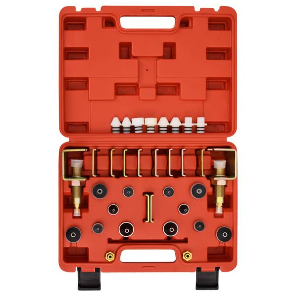 vidaXL Lekkasjedetektorsett for klimaanlegg rød 36x27x9 cm
