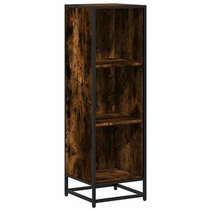 vidaXL Bokhylle r&oslash;kt eik 33,5x33x107,5 cm konstruert tre