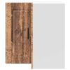vidaXL Kjøkken vegg hjørneskap Porto gammelt tre konstruert tre