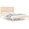 vidaXL Sengeramme uten madrass 120x200 cm heltre furu