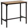 vidaXL Barbord 110x55x107 cm grovt heltre mangotre