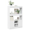 vidaXL Highboard&nbsp;hvit 92x33x140 cm konstruert tre