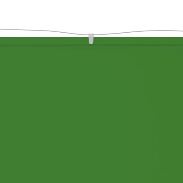 vidaXL Vertikal markise lysegrønn 180x420 cm oxfordstoff