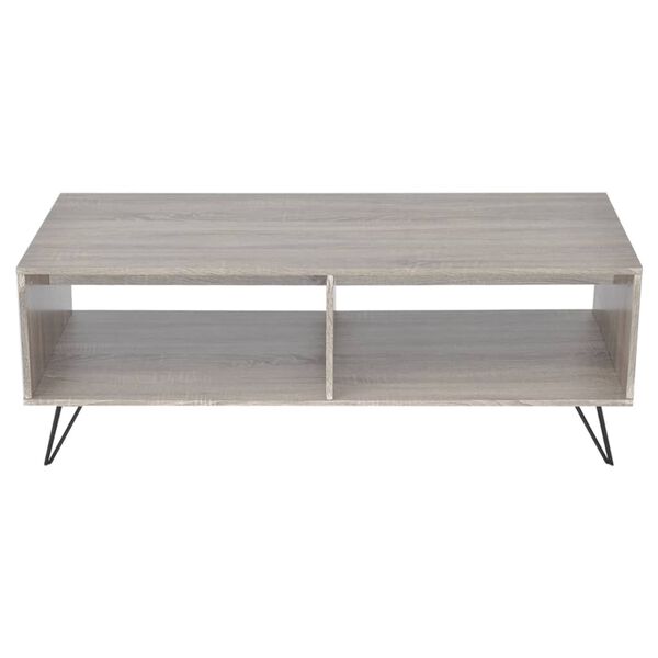 vidaXL TV-benk/Kaffebord 110x50x40 cm Grå