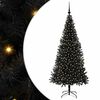 vidaXL Juletre Svart 180 cm PVC