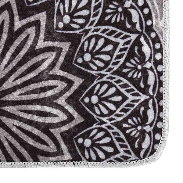 vidaXL Vaskbart teppe 80x300 cm flerfarget