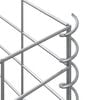 vidaXL Gabion h&oslash;ybed 4 stk 30x30x50/100/150/200 cm jern