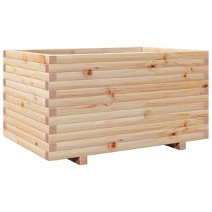 vidaXL Plantekasse 90x60x49,5 cm heltre furu