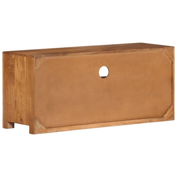 vidaXL TV-benk 90x30x40 cm heltre akasie