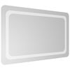 vidaXL Baderomsspeil med LED 50x80 cm
