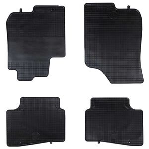 vidaXL Bilmatte 4 pcs Svart passer til i30 LIMOUSINE 2007-2011 Gummi