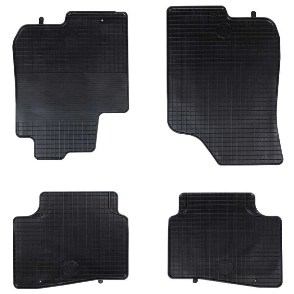 vidaXL Bilmatte 4 pcs Svart passer til i30 LIMOUSINE 2007-2011 Gummi