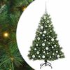 vidaXL Kunstig juletre gr&oslash;nn 120 cm PE og PVC