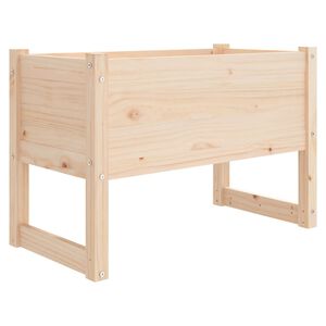 vidaXL Plantekasse 78x40x52 cm heltre furu