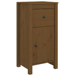 vidaXL Skjenk honningbrun 40x35x80 heltre furu