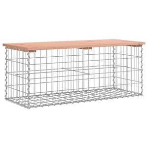 vidaXL Hagebenk gabiondesign 103x44x42 cm heltre douglasgran