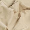 vidaXL Gardiner med metallringer 2 stk bomull 140x245 cm beige