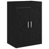 vidaXL Badskapinet under vask Svart eik 56 x 37,5 x 81 cm