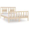 vidaXL Sengeramme heltre 135x190 cm Double