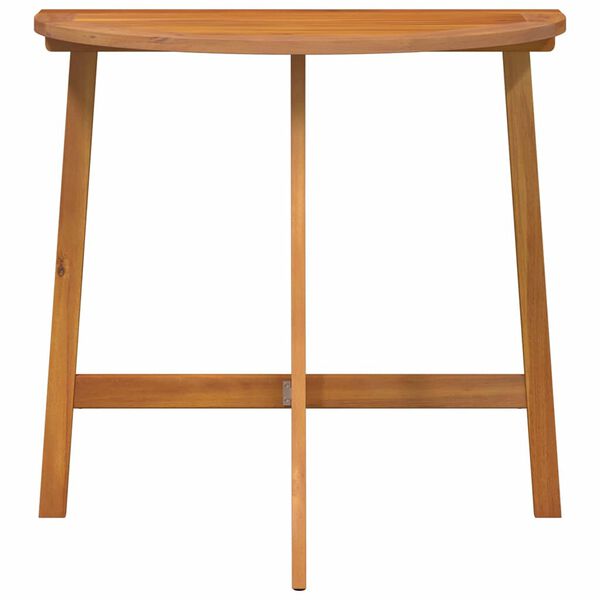 vidaXL Hagebord Brun 78 x 46 x 75 cm Solid akasietre