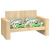 vidaXL Pallepute for sete Flerfarget 120 x 80 x 12 cm Oxford-stoff