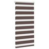 vidaXL Zebra Gardiner 80 x 150 cm Kaffe Farge