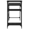 vidaXL Skrivebord Svart Eik 105 x 50 x 90 cm Konstruert tre