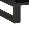 vidaXL TV-benk svart 100x33x46 cm heltre mango