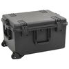 vidaXL B&aelig;rbar flykasse svart 62,5x49,5x37 cm PP