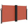 vidaXL Uttrekkbar sidemarkise 120x1000 cm terrakotta