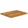 vidaXL Bordplate 70x60x2,5 cm naturlig kant heltre mango