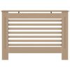 vidaXL Radiatordeksel 112x19x81,5 cm MDF