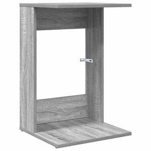 vidaXL Sidetabell Gr&aring; Sonoma 40 x 38 x 62,5 cm Konstruert tre