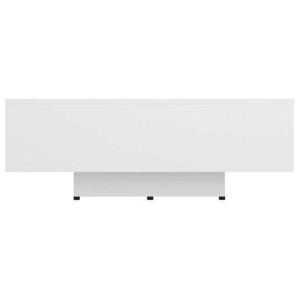 vidaXL Salongbord hvit 85x55x31 cm konstruert tre